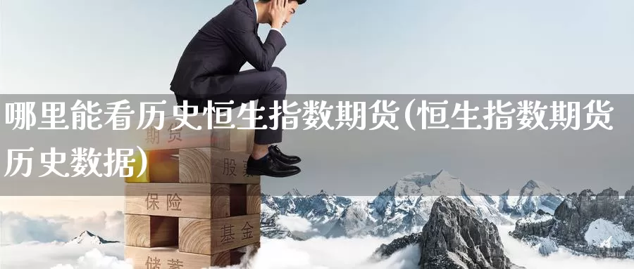 哪里能看历史恒生指数期货(恒生指数期货历史数据)_https://www.ydgjhzpt.com_恒指期货开户_第1张